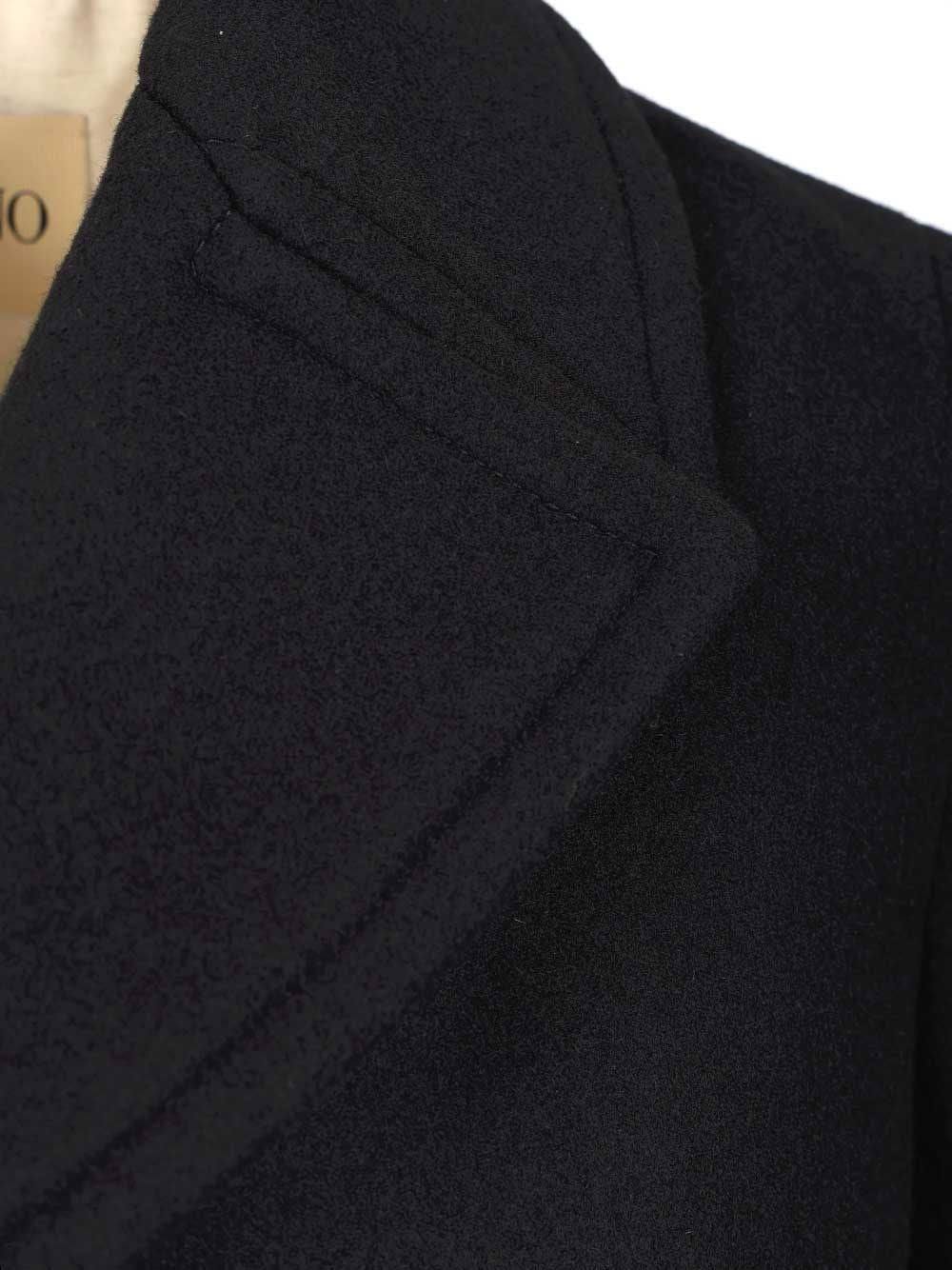 Valentino Garavani Men Wool Pea Coat