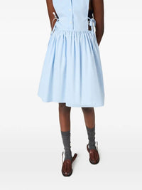Miu Miu Women Sleeveless Poplin Dress