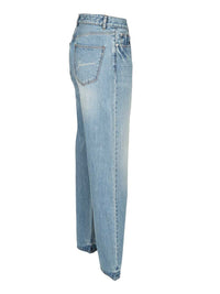 Jacquemus Men Straight Jeans In De-Nîmes Denim