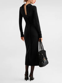 Dolce & Gabbana Women Wool Jersey Dress