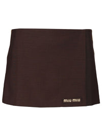 Miu Miu Women Sports Miniskirt
