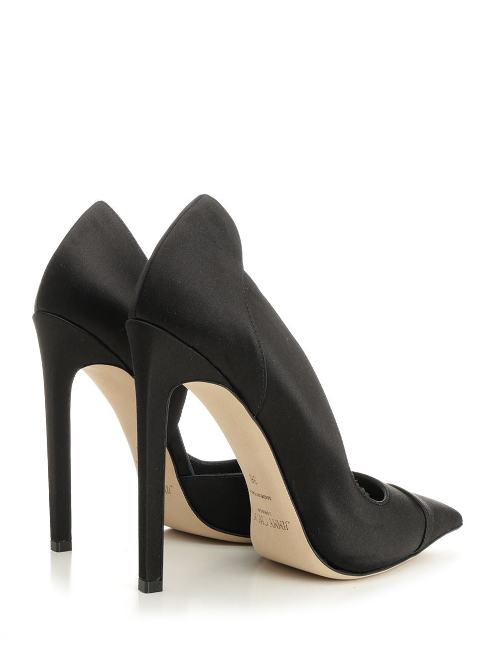 Jimmy Choo Jimmy Choo Women Brigitte Décolleté In Black Satin
