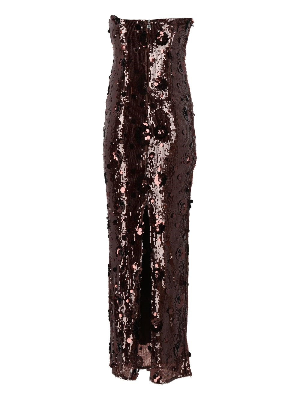 Rotate Rotate Women Strapless Sequinned Maxi Dress
