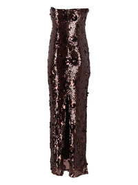 Rotate Rotate Women Strapless Sequinned Maxi Dress