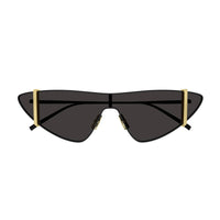 Saint Laurent Sunglasses Shield Full Rim, Black Frame and Black Lens SL536001