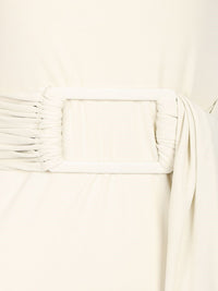 Alaïa Women Jersey Dress With Belt