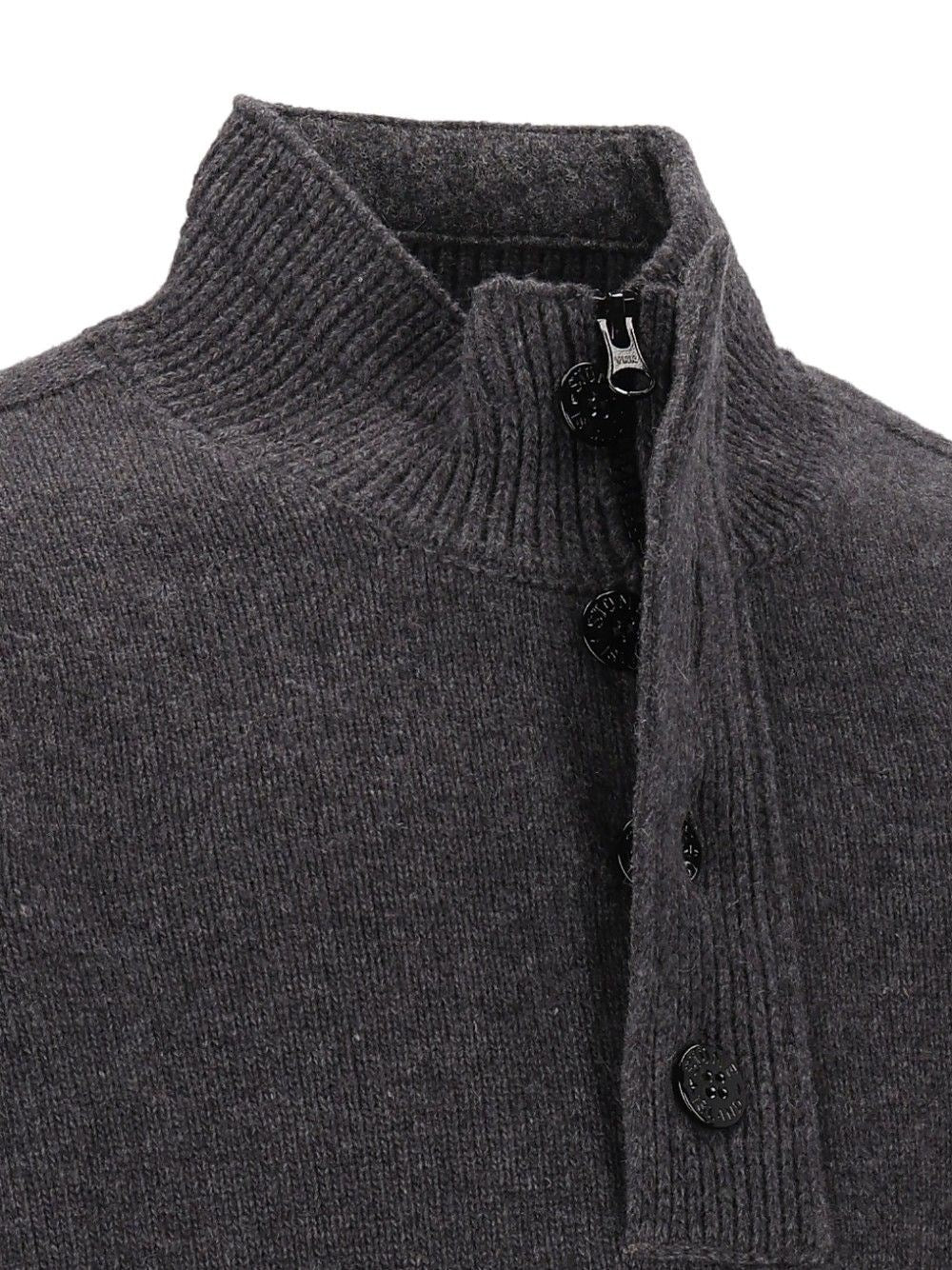 Stone Island Stone Island Men Short Zip Sweater