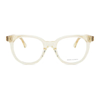 Bottega Veneta Eyeglasses Butterfly Full Rim, Havana Frame and Clear Demo Lenses Lens BV1020O002