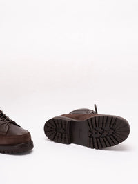 Brunello Cucinelli Men Leather Explorer Boots