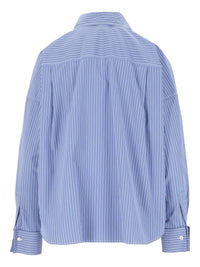 Weekend Max Mara Women Short Striped Cotton Shirt