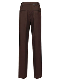 Off-White Women Wool Wide Leg Trousers