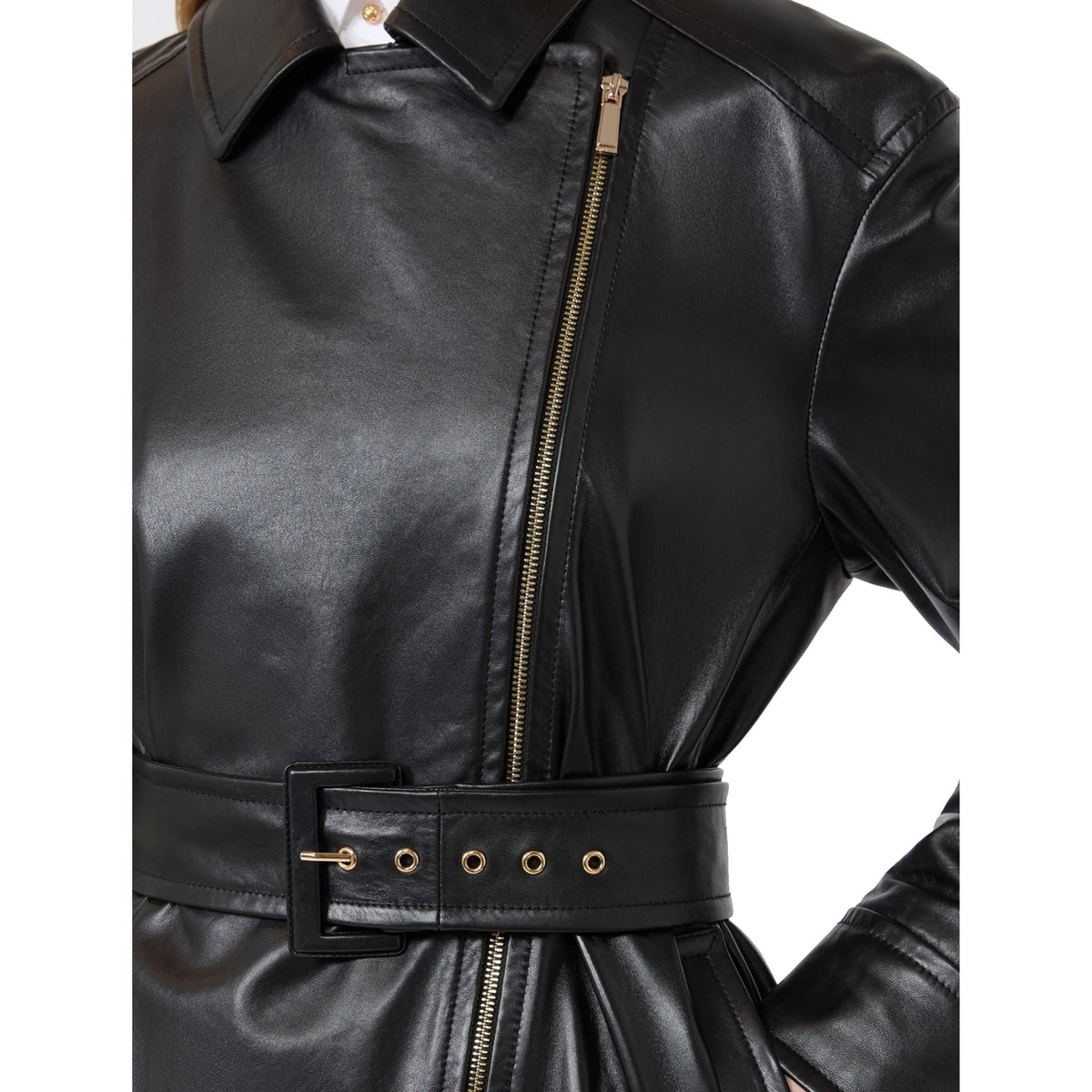 Max Mara Studio Max Mara Studio Nappa Leather Giusto Jacket Women