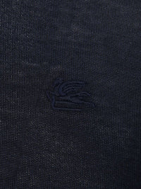 Etro Etro Men Wool And Silk Polo Shirt