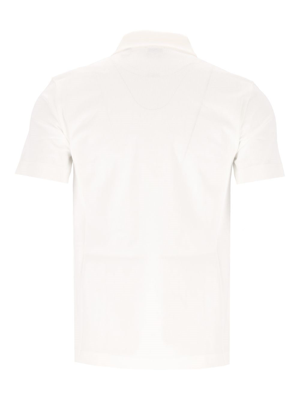 Burberry Men Cotton Polo Shirt With Knight Check