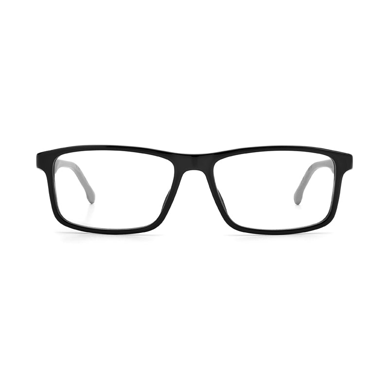 Carrera Carrera Eyeglasses Rectangle Full Rim, Black Frame and Clear Demo Lenses Lens CARRERA8865080700