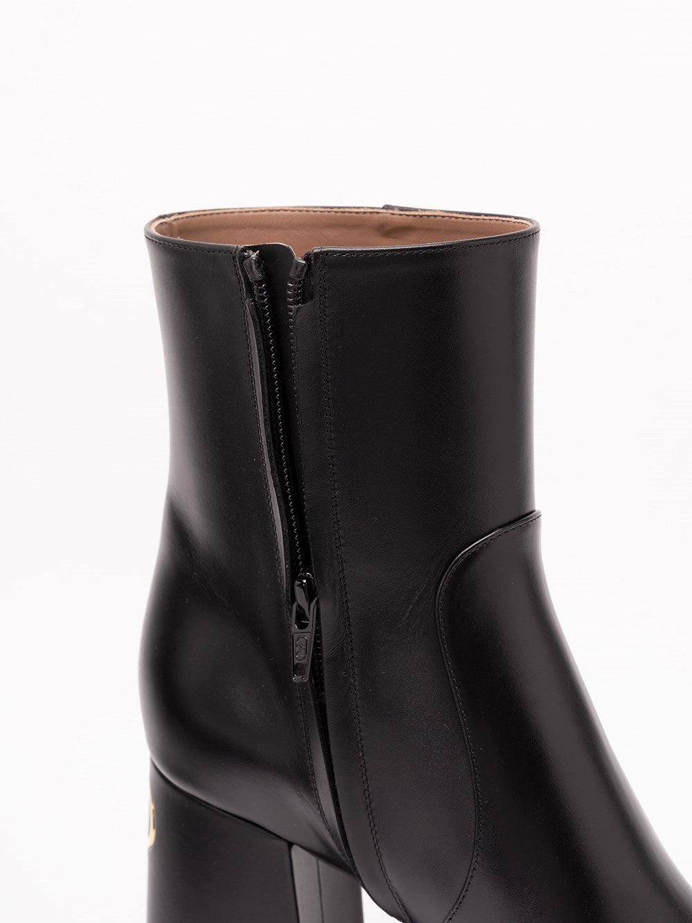 Valentino Garavani Women Fawcette Platform Ankle Boot In Calfskin 90Mm