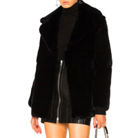Alberta Ferretti Friday Rabbit Fur Jacket Women