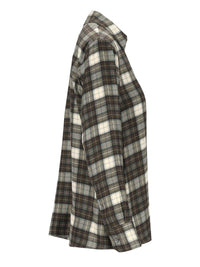 Weekend Max Mara Women Check Silk Twill Shirt