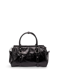 Miu Miu Women Shiny Leather Handbag