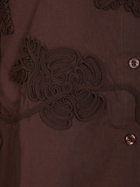 Rotate Women Flower Oversized Shirt
