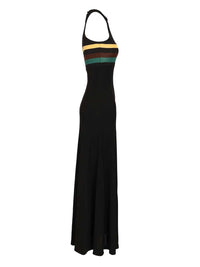 SAINT LAURENT Saint Laurent Women Striped Jersey Crepe Tank Dress