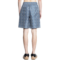 Fendi Printed Silk Shorts Men