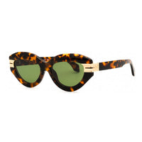 Palm Angels Sunglasses Cat Eye Full Rim, Red Frame and Dark Grey Lens PERI10FMIRACLE2507