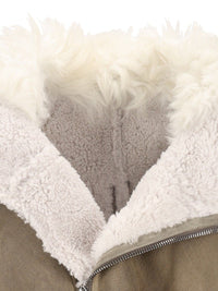 Rick Owens Women Tower Suede Jacket