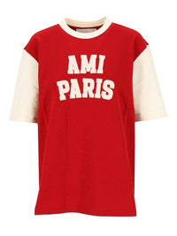 Ami Ami Women Ami Paris Heavy Jersey T-Shirt
