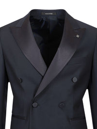 Tagliatore Tagliatore Men "Bruce" Tuxedo In Super 130S Wool