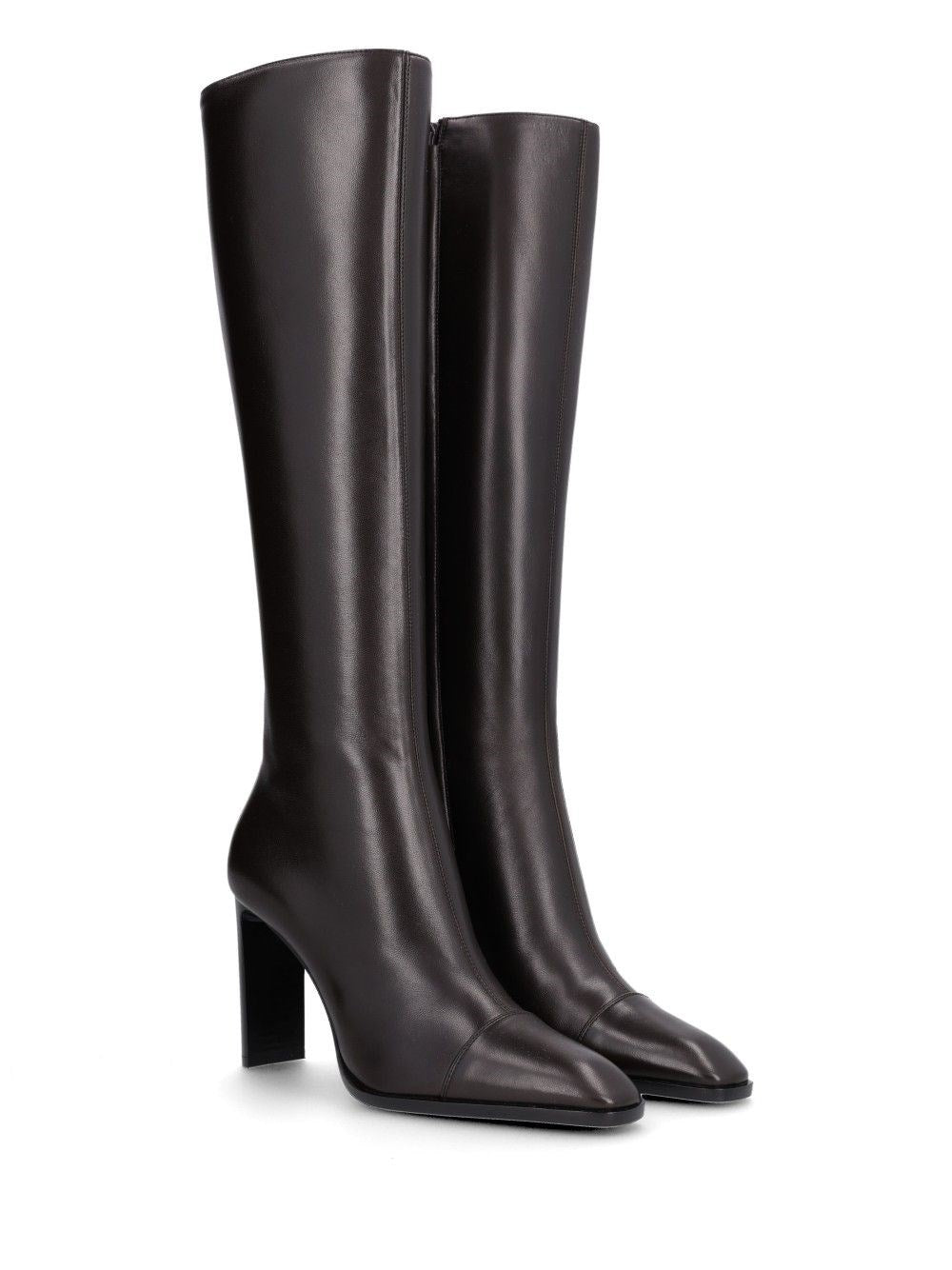 Saint Laurent Women Venetia Boots In Smooth Leather