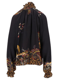 Etro Women Animal Print Shirt
