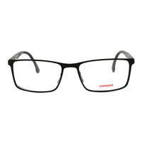Carrera Carrera Eyeglasses Rectangle Full Rim, Matte Black Frame and Clear Demo Lenses Lens CA8827/V000300