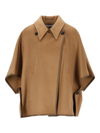 Max Mara Women Cape With Piping