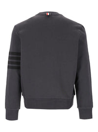 Thom Browne Men 4 Bar Cotton Jersey Sweatshirt