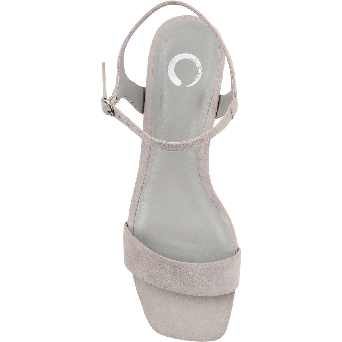 Beyla Womens Padded Insole Square Toe Pumps
