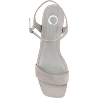 Beyla Womens Padded Insole Square Toe Pumps