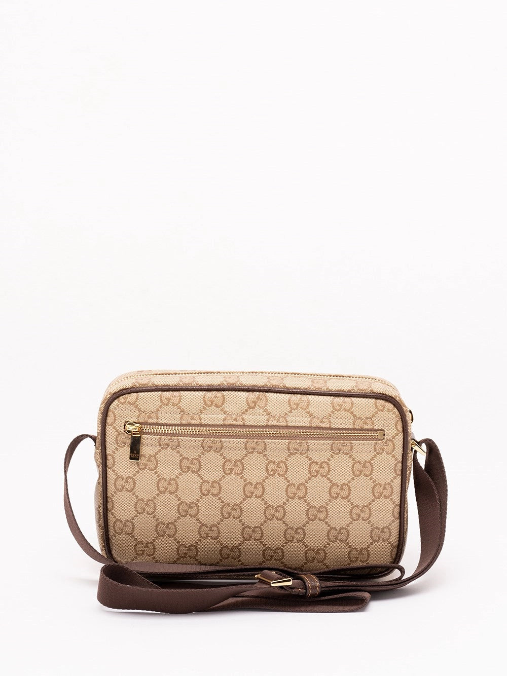 Gucci Men `Gg Coated Web` Crossbody Bag