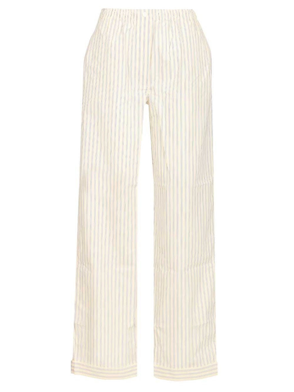MIU MIU Miu Miu Women Striped Cotton Pajama Pants