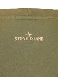 Stone Island Men Organic Cotton Crewneck Sweatshirt