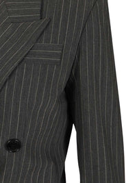 Isabel Marant Women Double-Breasted Pinstriped Blazer