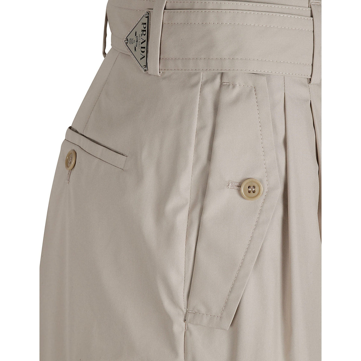 Prada High Waist Trousers Women