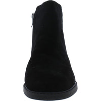 Larime Womens Zipper Ankle Booties