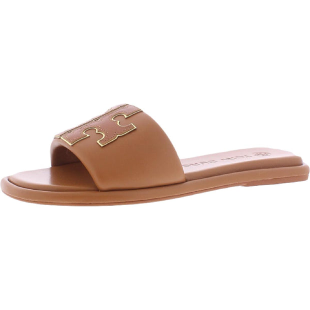 Doublet Sport Womens Leather Square Toe Flat Sandals