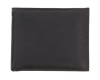 Luciano Barbera CLUB SASA NERO Black Leather Wallet