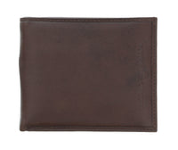Luciano Barbera CLUB SASA MORO Brown Leather Wallet