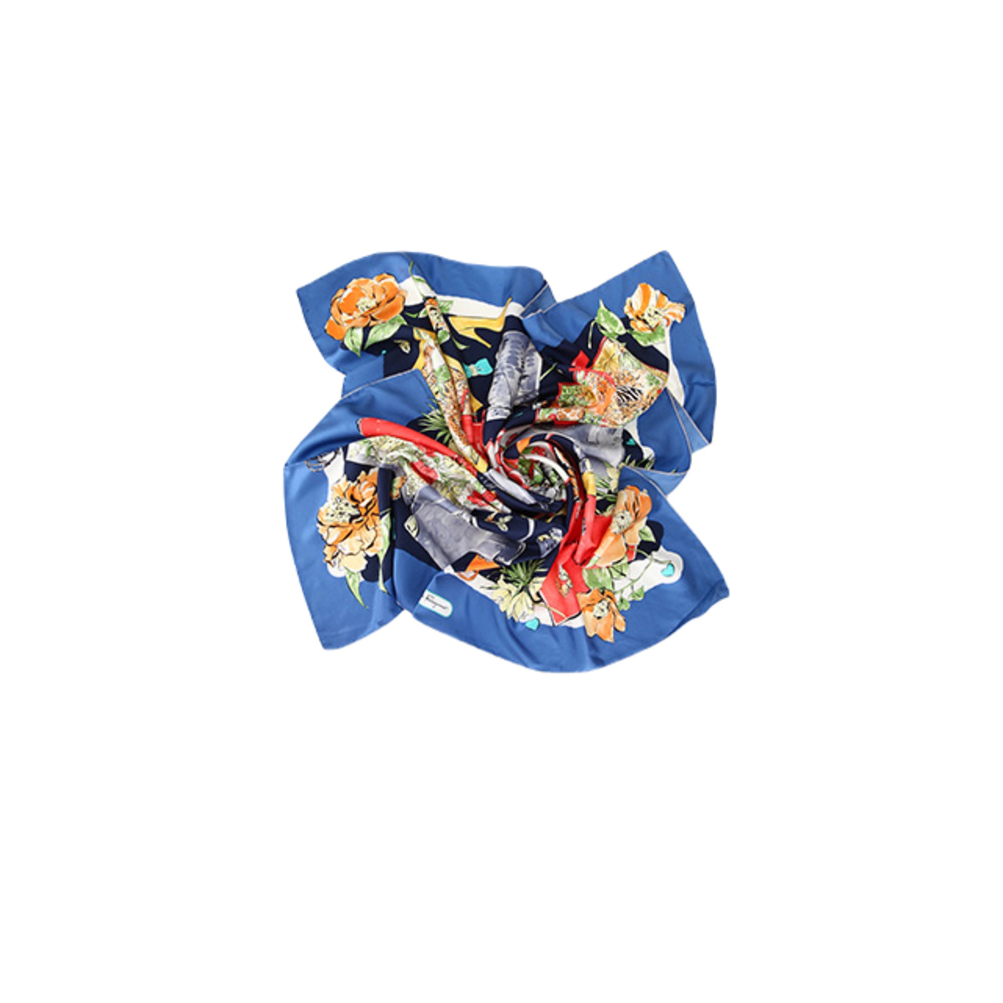 Ferragamo Fo Shopping Scarf