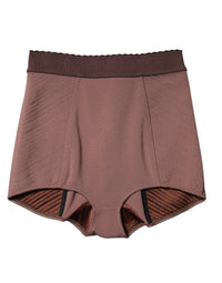 Dolce & Gabbana Brown Viscose High Waisted Hot Pants Women's Shorts