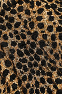 Dolce & Gabbana Brown Leopard High Waisted Hot Pants Women's Shorts