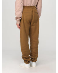 Saint Laurent Relaxed Fit Sweatpants Men Brown Pants